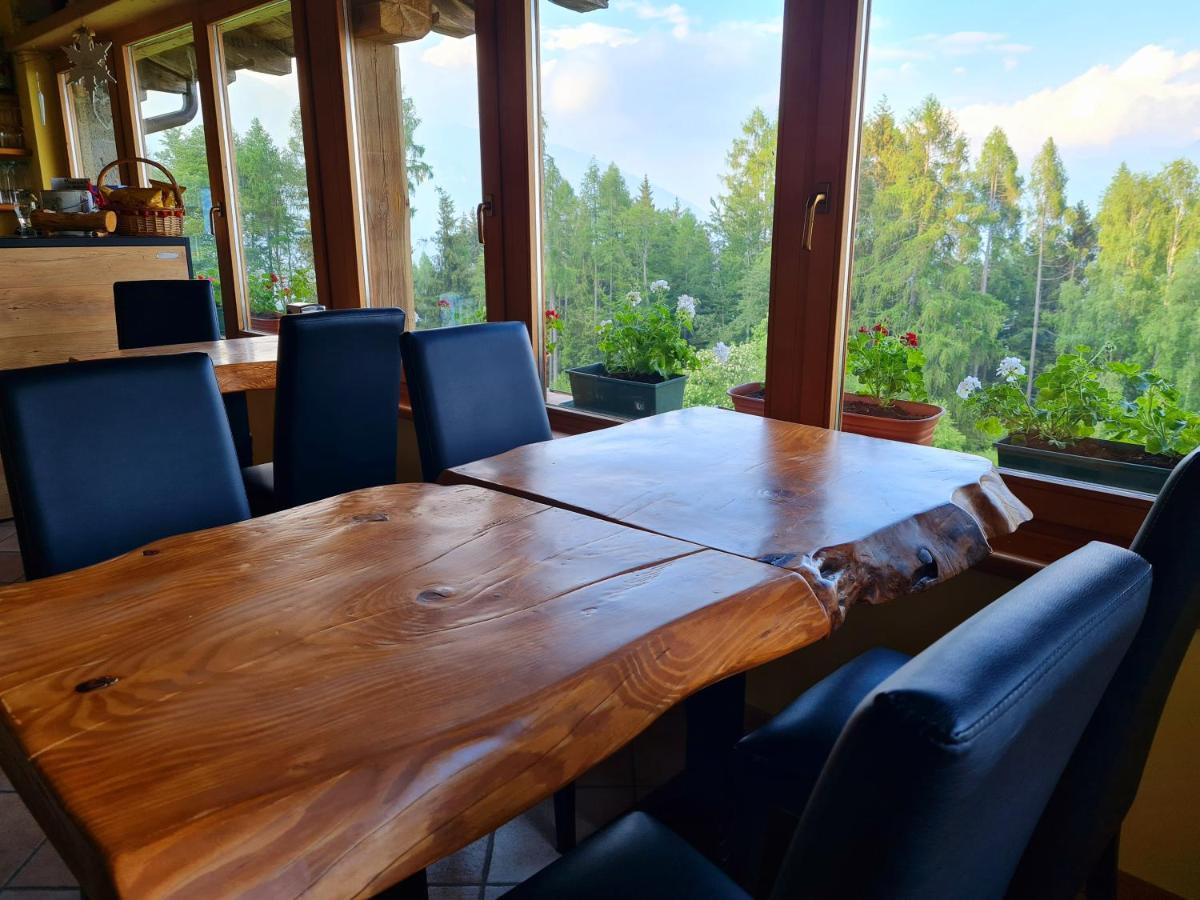 Chalet Chapeau Rar Castel Condino Экстерьер фото